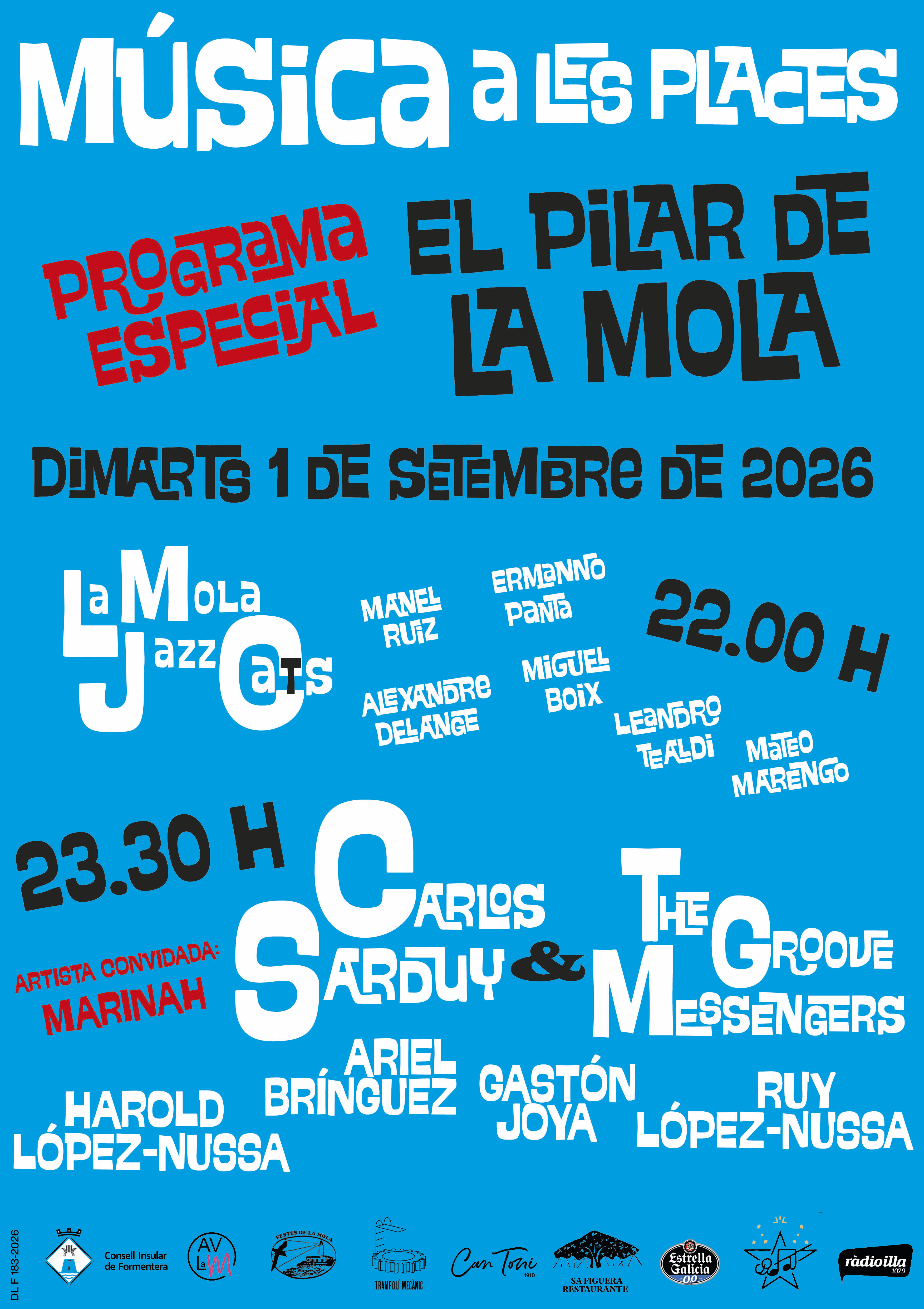 Música a les places: programa especial a la Mola